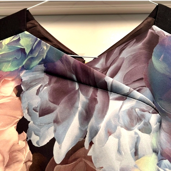 NWOT Ted Baker Floral Midi Sheath Dress - Picture 3 of 4